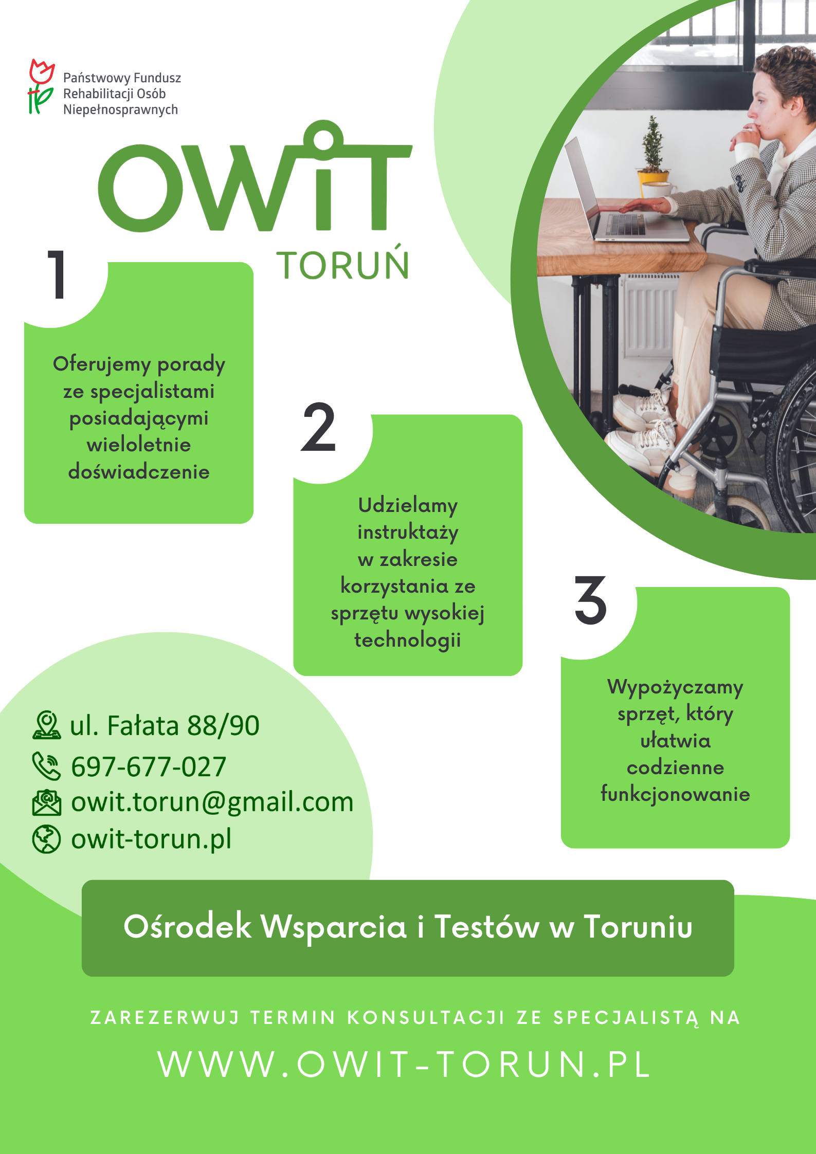 Plakat promujący OWiT