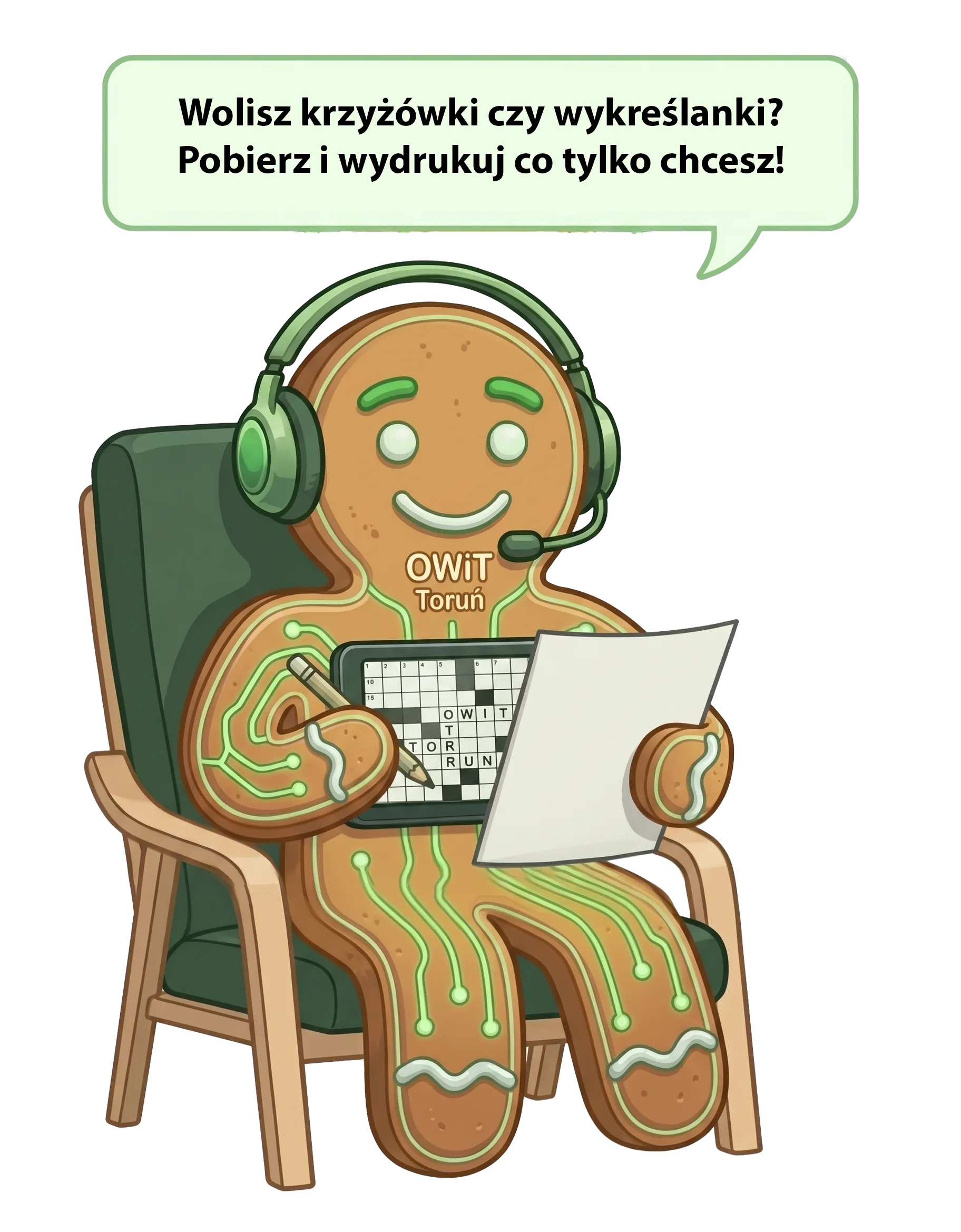 Wspiernik mówi: Wolisz krzyżówki czy wykreślanki? Pobierz i wydrukuj co tylko chcesz!